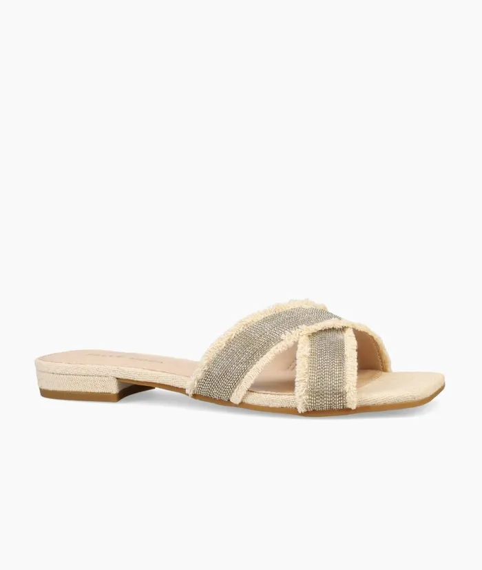 Women Hailen Slide 8211 Natural Pelle Moda Sandals Women Hailen Slide 8211 Natural Pelle Moda Sandals