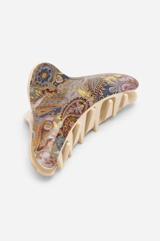 Women Hair Accessories Johnny Was SANDALWOOD HAIRCLIP Sandalwood