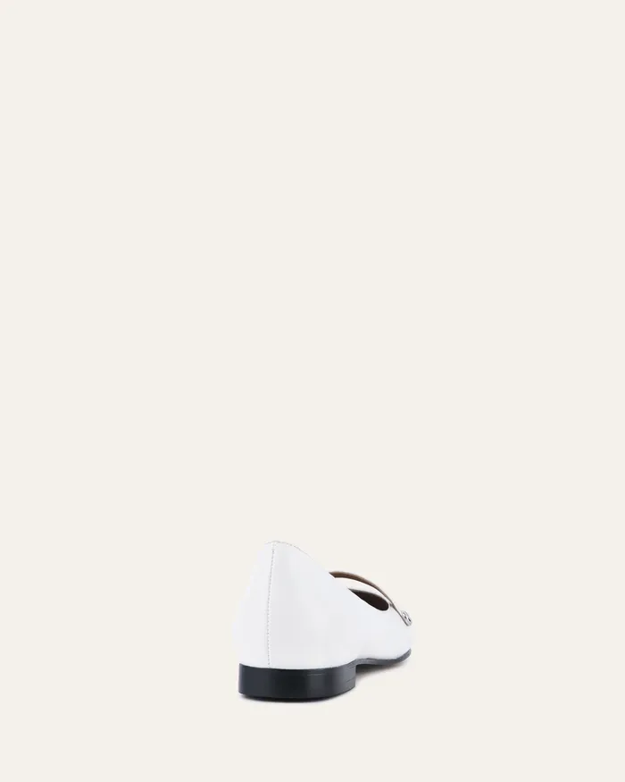 Women Heidi dress flats white multi DRESS jomercer