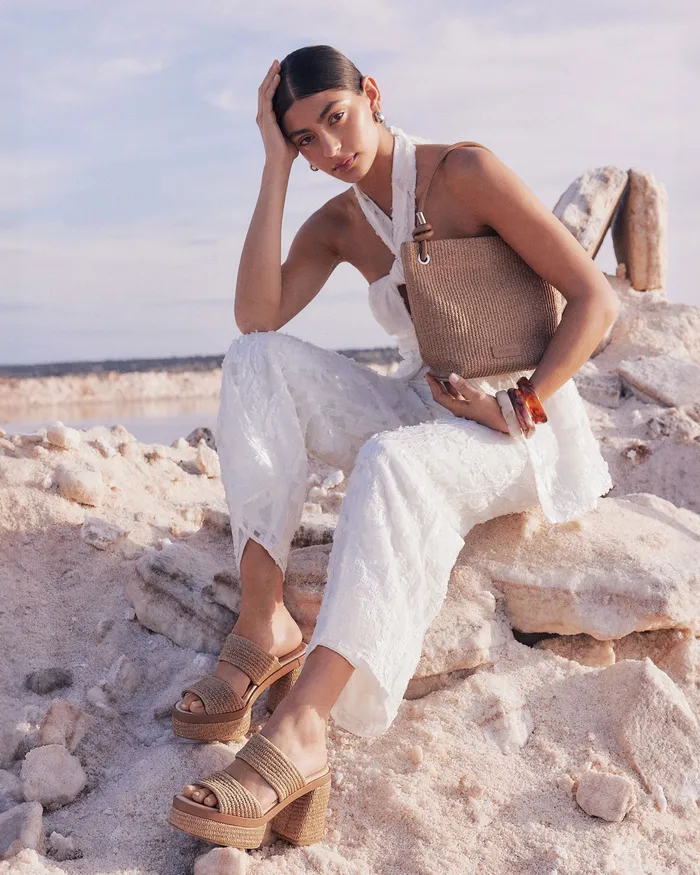 Women HIGH HEELS jomercer Felicity high heel platform sandals tan raffia Women HIGH HEELS jomercer Felicity high heel platform sandals tan raffia