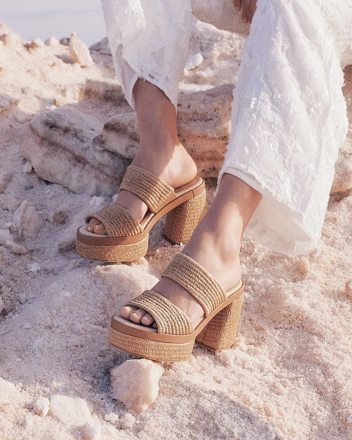 Women HIGH HEELS jomercer Felicity high heel platform sandals tan raffia Women HIGH HEELS jomercer Felicity high heel platform sandals tan raffia