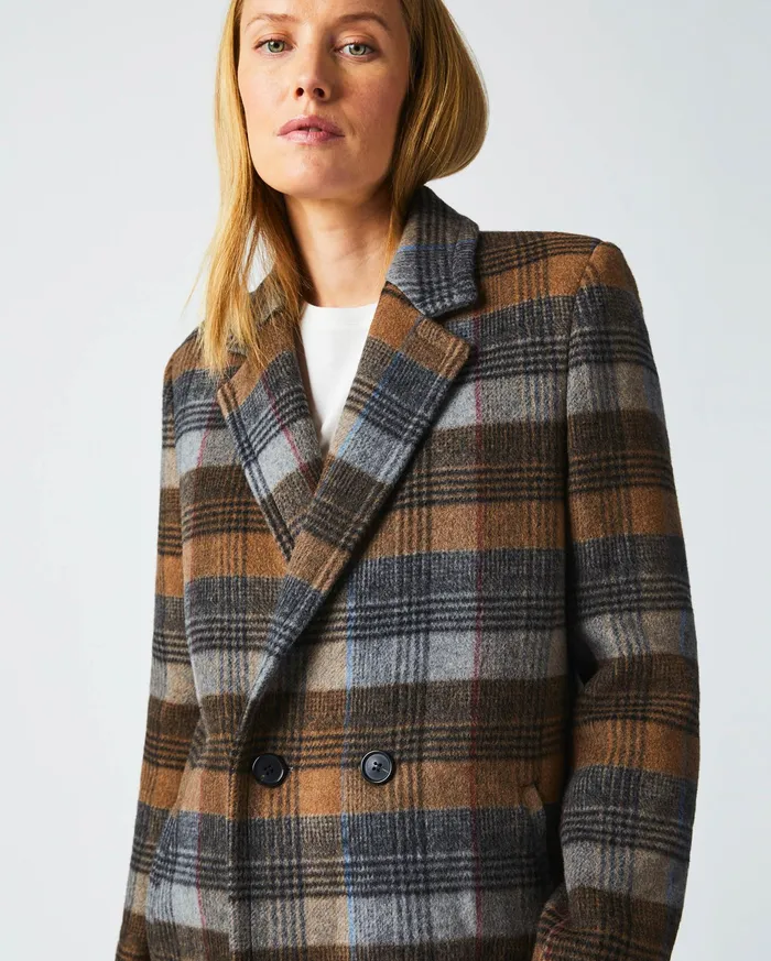 Women Ives Coat Brown Billy Reid Jackets and Outerwear