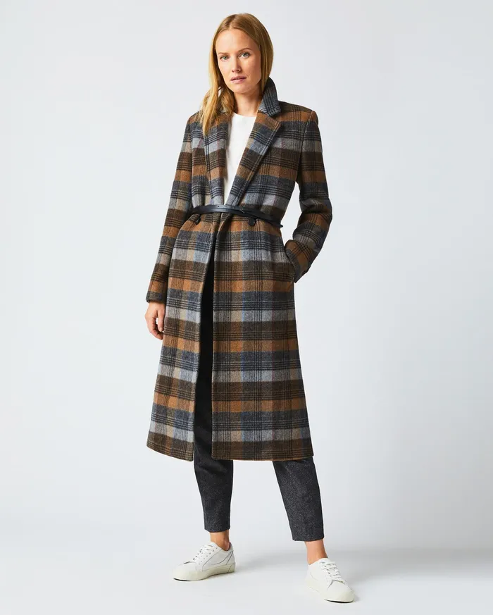 Women Ives Coat Brown Billy Reid Jackets and Outerwear