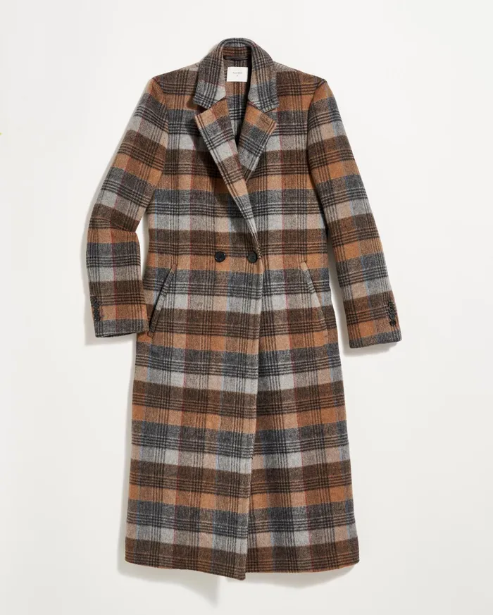 Women Ives Coat Brown Billy Reid Jackets and Outerwear