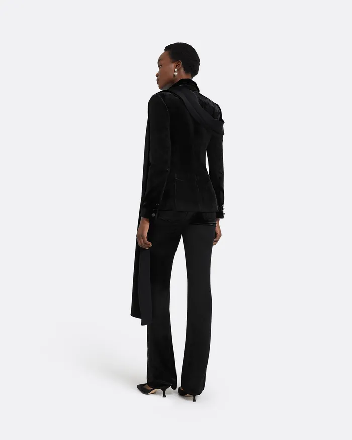 Women Jackets and Coats Safiyaa Emma Black Jacket Black