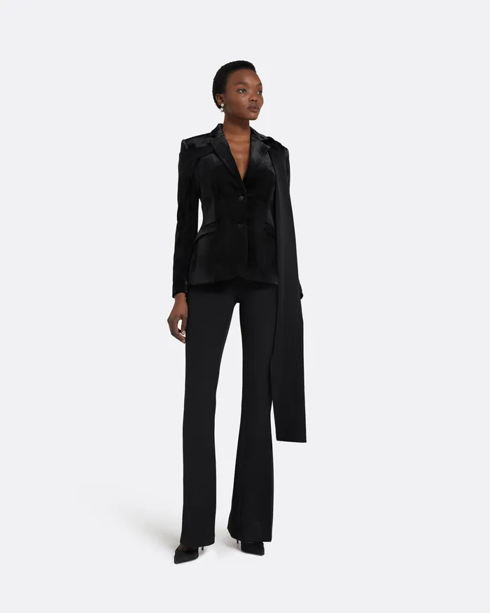 Women Jackets and Coats Safiyaa Emma Black Jacket Black