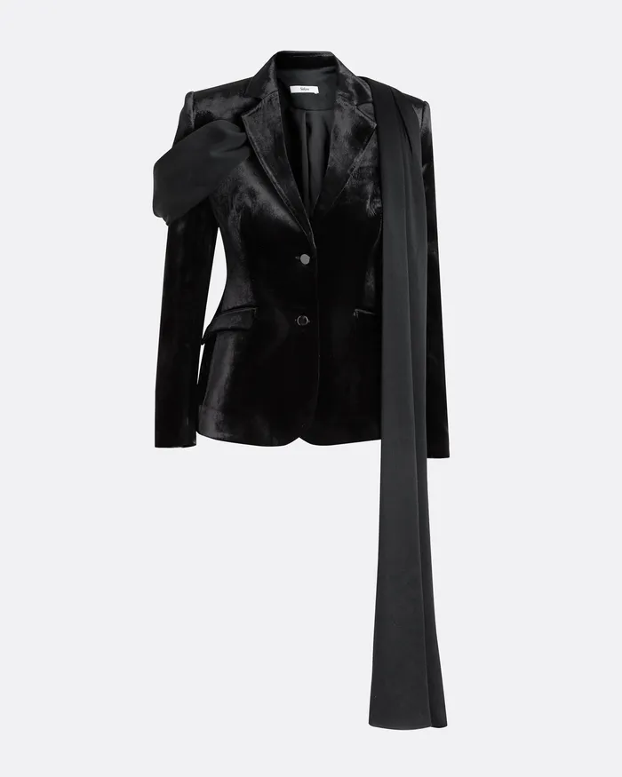 Women Jackets and Coats Safiyaa Emma Black Jacket Black