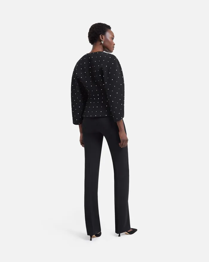 Women Jackets and Coats Safiyaa Tucker Black Cape Black