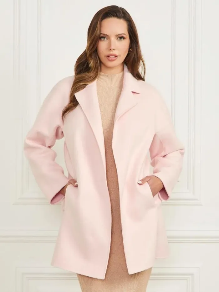 Women Jackets Marciano Maxime Coat Blush Breeze