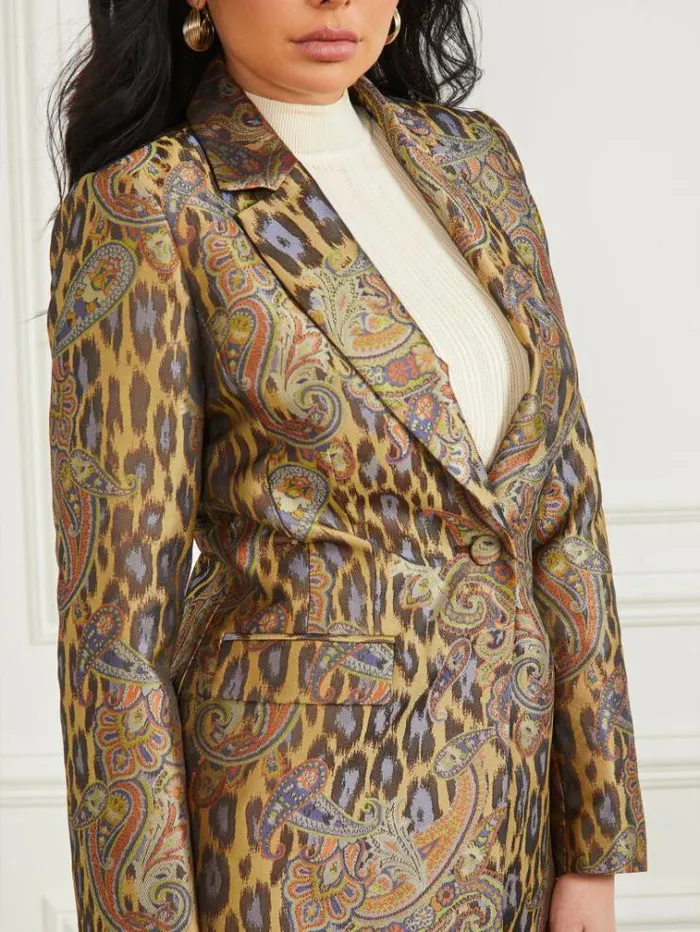 Women Jackets Marciano Phoenix Rising Jacquard Blazer Phoenix Rising Jacquard Women Jackets Marciano Phoenix Rising Jacquard Blazer Phoenix Rising Jacquard