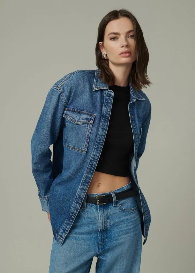 Women Jackets Outerwear Joe039s Jeans THE KATRINA SHIRT JACKET Wait A Minute