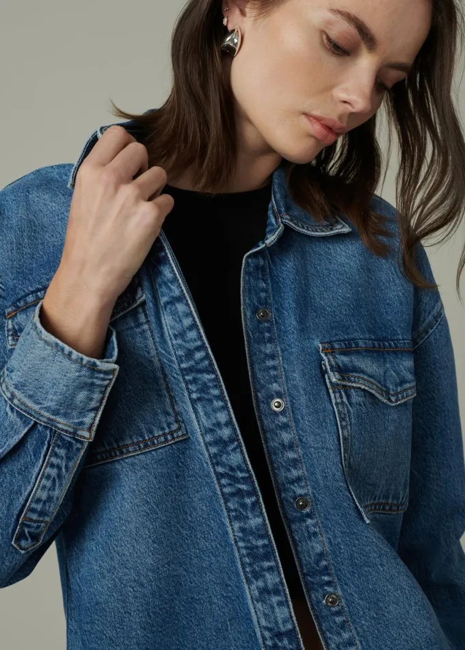 Women Jackets Outerwear Joe039s Jeans THE KATRINA SHIRT JACKET Wait A Minute