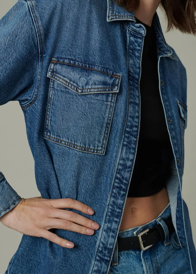 Women Jackets Outerwear Joe039s Jeans THE KATRINA SHIRT JACKET Wait A Minute