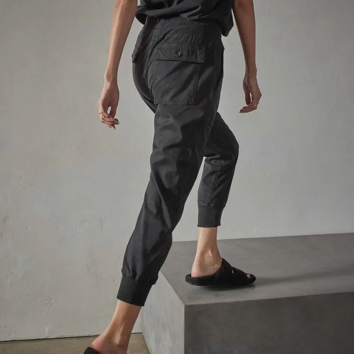 WOMEN James Perse CLASSICS Mixed Media Pant Black