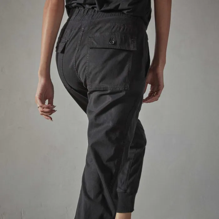 WOMEN James Perse CLASSICS Mixed Media Pant Black