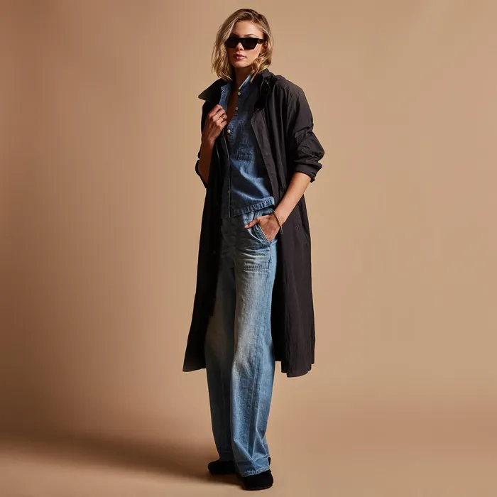 WOMEN James Perse JACKETSOUTERWEAR Lightweight Parka Black