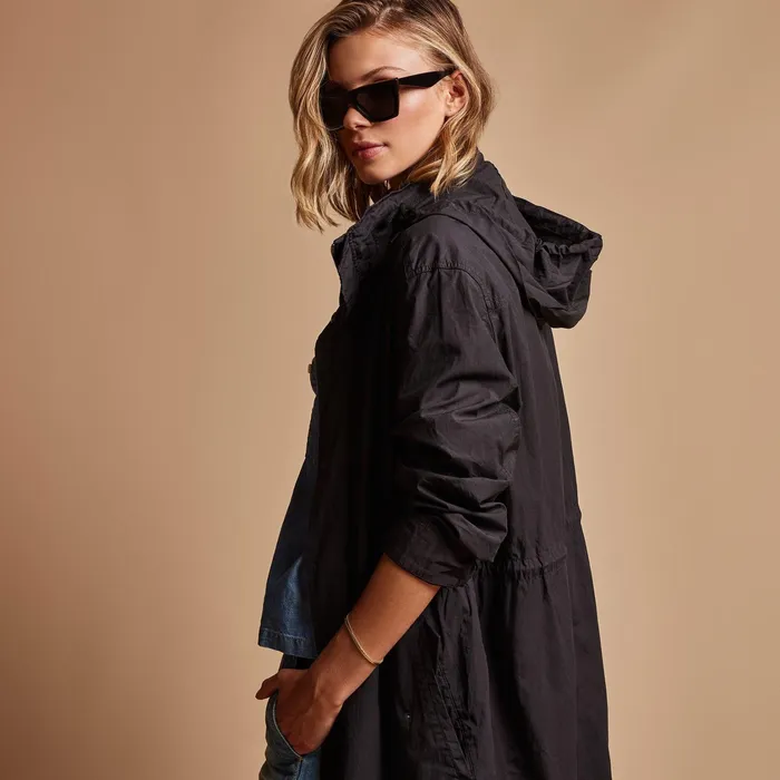 WOMEN James Perse JACKETSOUTERWEAR Lightweight Parka Black