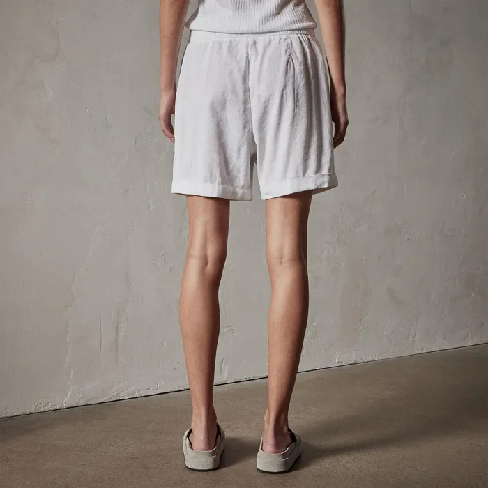 WOMEN James Perse LOS ANGELES COLLECTION Canyon Linen Blend Short White