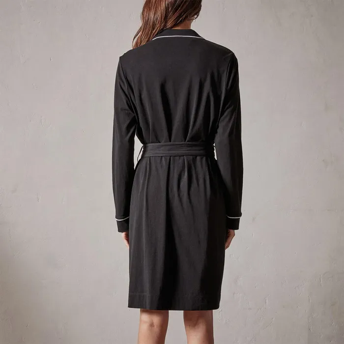 WOMEN James Perse LOUNGE Clean Jersey Robe Black