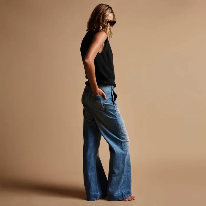 WOMEN James Perse PANTSDENIM Pacifica Jean Medium Denim