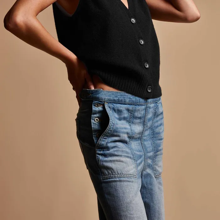 WOMEN James Perse PANTSDENIM Pacifica Jean Medium Denim