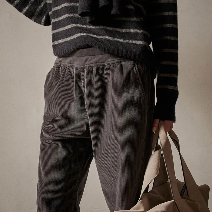 WOMEN James Perse PANTSDENIM Relaxed Fit Corduroy Pant Magma Pigment