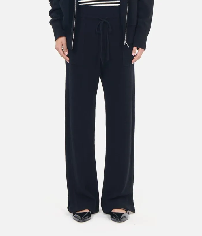 Women Jeans and Pants THE KOOPLES Black Wool And Cashmere Trousers Women Jeans and Pants THE KOOPLES Black Wool And Cashmere Trousers