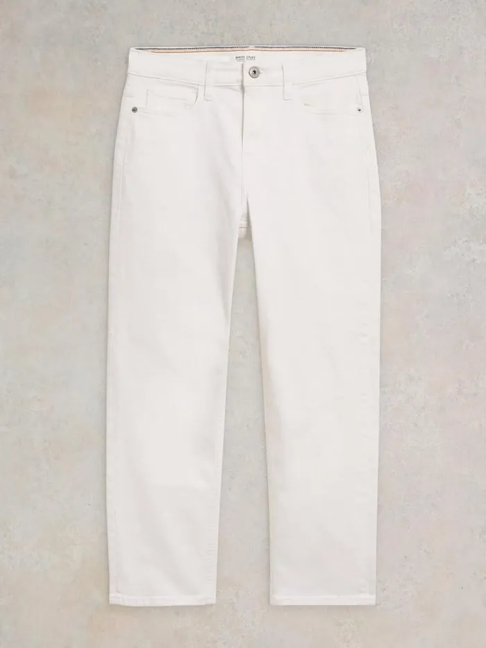 Women JEANS White Stuff Blake Straight Cropped Jean Natural White Women JEANS White Stuff Blake Straight Cropped Jean Natural White