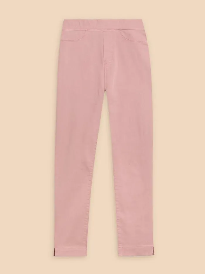 Women JEANS White Stuff Janey Cotton Cropped Jegging Mid Pink Women JEANS White Stuff Janey Cotton Cropped Jegging Mid Pink