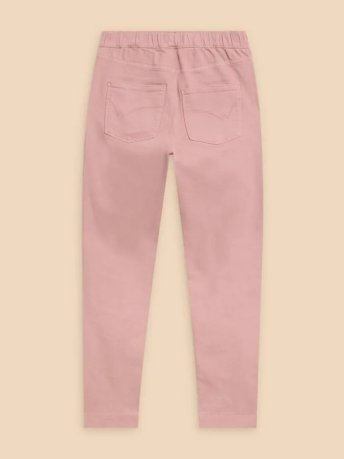 Women JEANS White Stuff Janey Cotton Cropped Jegging Mid Pink Women JEANS White Stuff Janey Cotton Cropped Jegging Mid Pink
