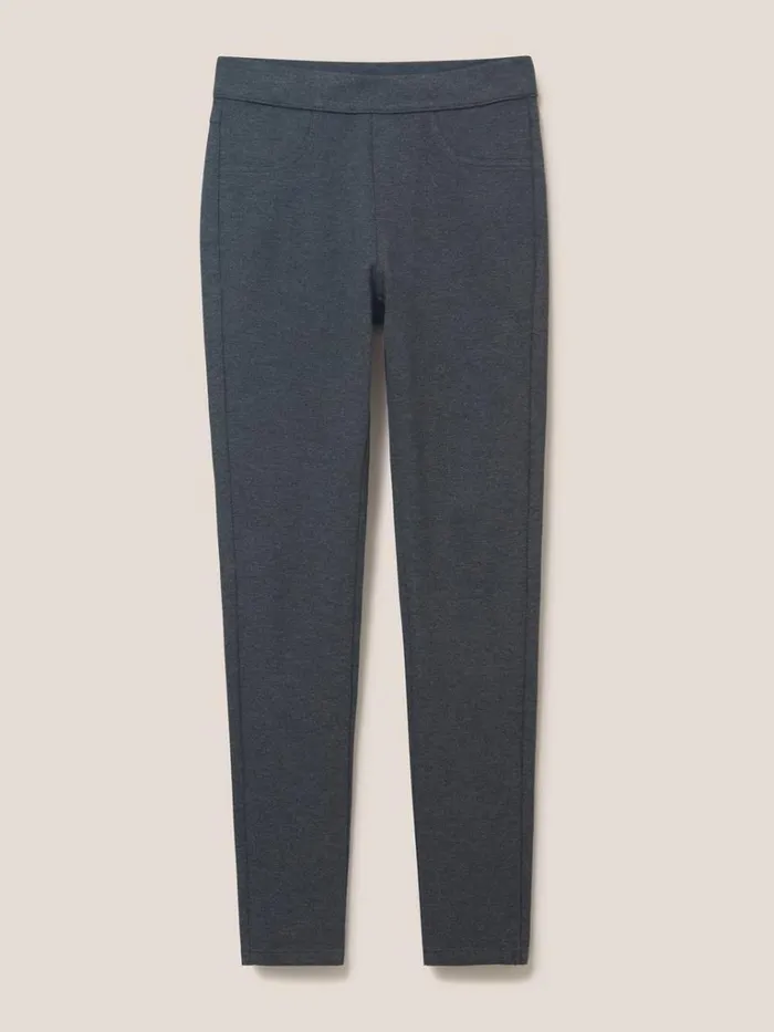 Women JEANS White Stuff Jodie Ponte Jeggings Grey Marl