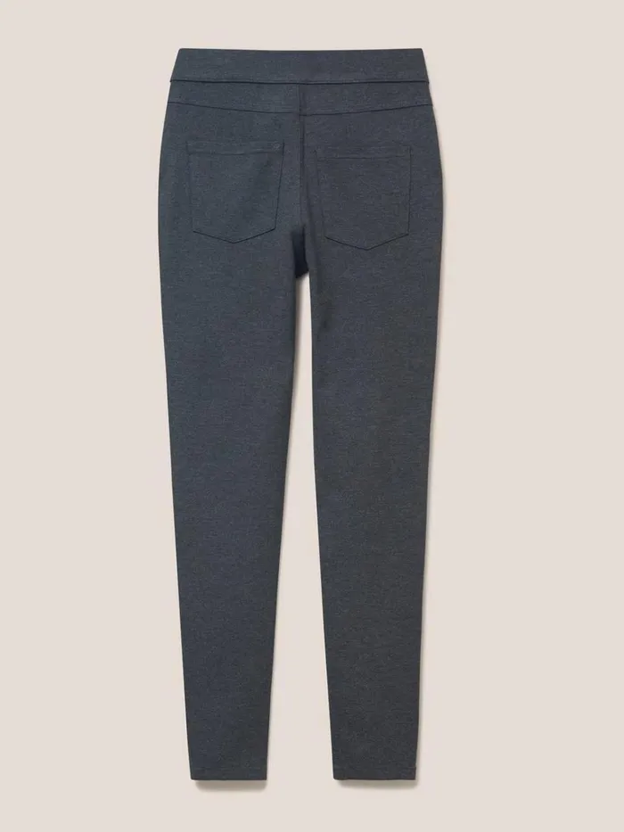 Women JEANS White Stuff Jodie Ponte Jeggings Grey Marl