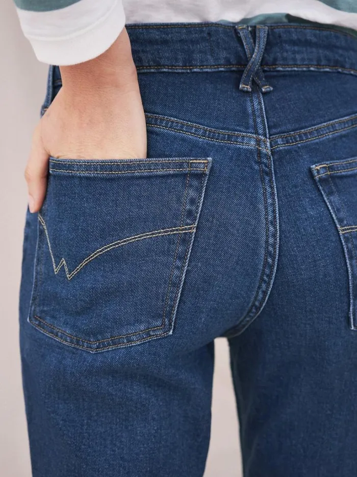 Women JEANS White Stuff Katy Slim Jean Mid Denim