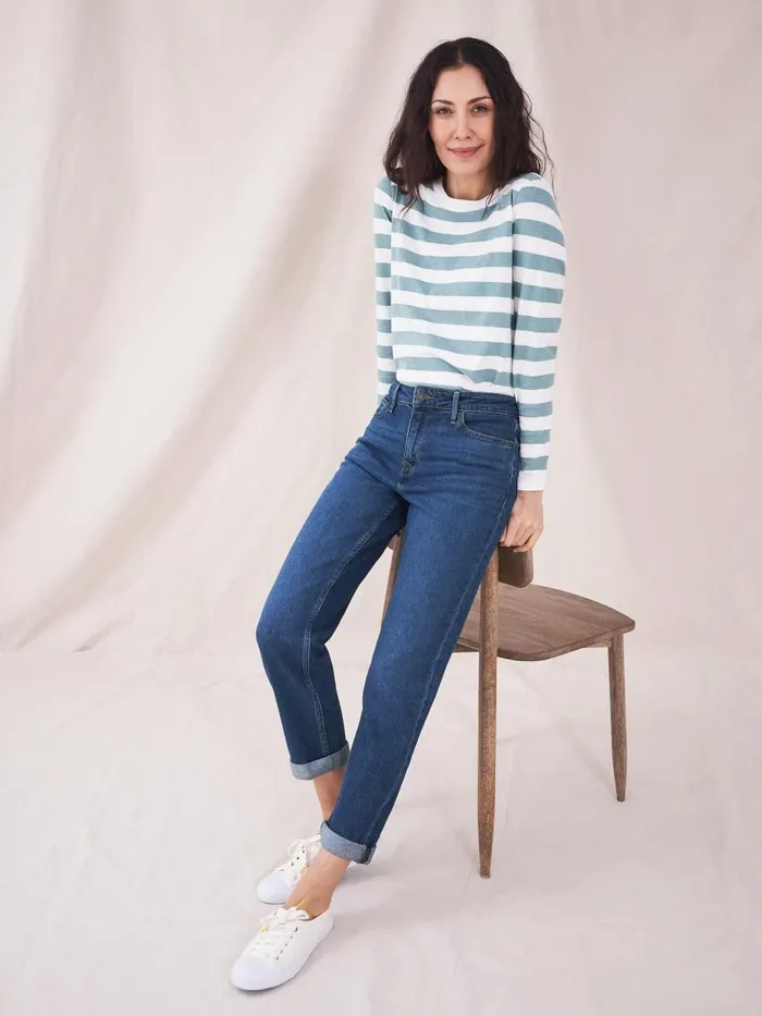 Women JEANS White Stuff Katy Slim Jean Mid Denim Women JEANS White Stuff Katy Slim Jean Mid Denim