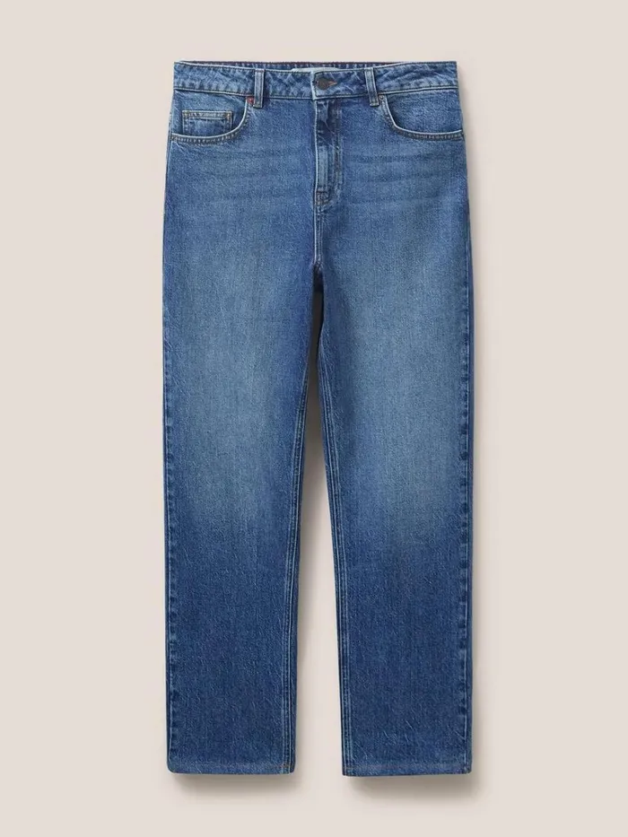 Women JEANS White Stuff Miley Relaxed Straight Jean Mid Denim Women JEANS White Stuff Miley Relaxed Straight Jean Mid Denim