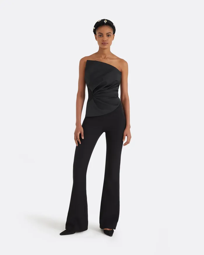 Women Jumpsuits Safiyaa Darral Black Jumpsuit Black