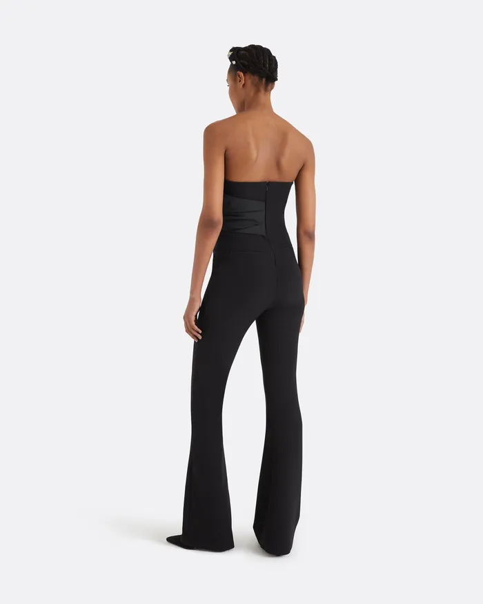 Women Jumpsuits Safiyaa Darral Black Jumpsuit Black
