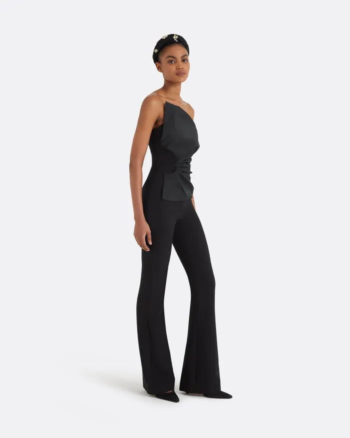 Women Jumpsuits Safiyaa Darral Black Jumpsuit Black