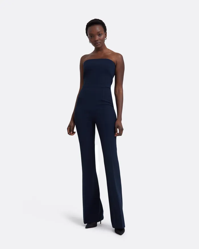 Women Jumpsuits Safiyaa Myrine Maritime Blue Jumpsuit Maritime Blue