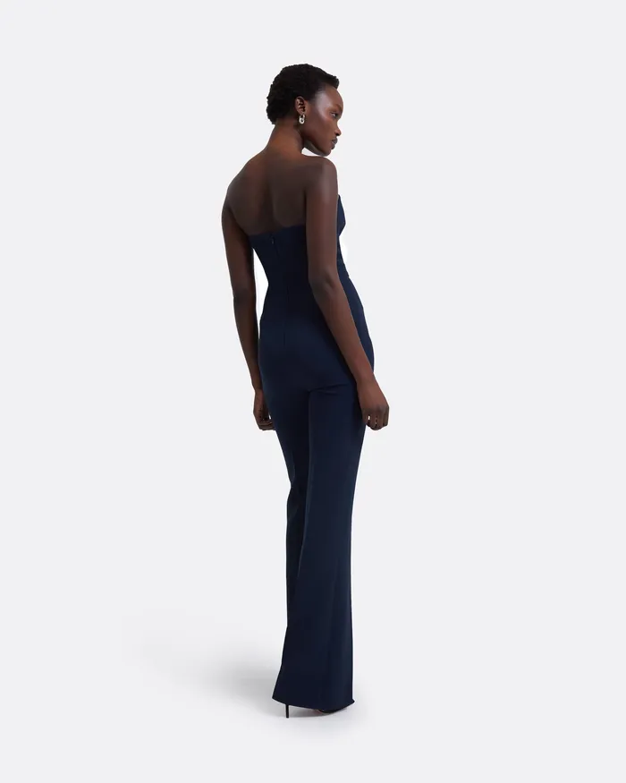 Women Jumpsuits Safiyaa Myrine Maritime Blue Jumpsuit Maritime Blue