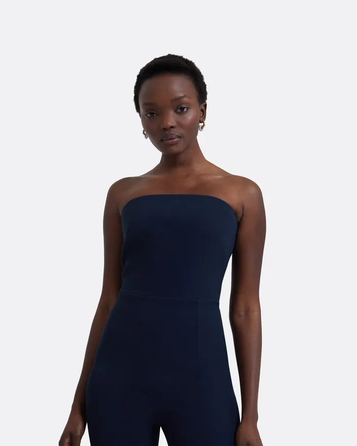 Women Jumpsuits Safiyaa Myrine Maritime Blue Jumpsuit Maritime Blue