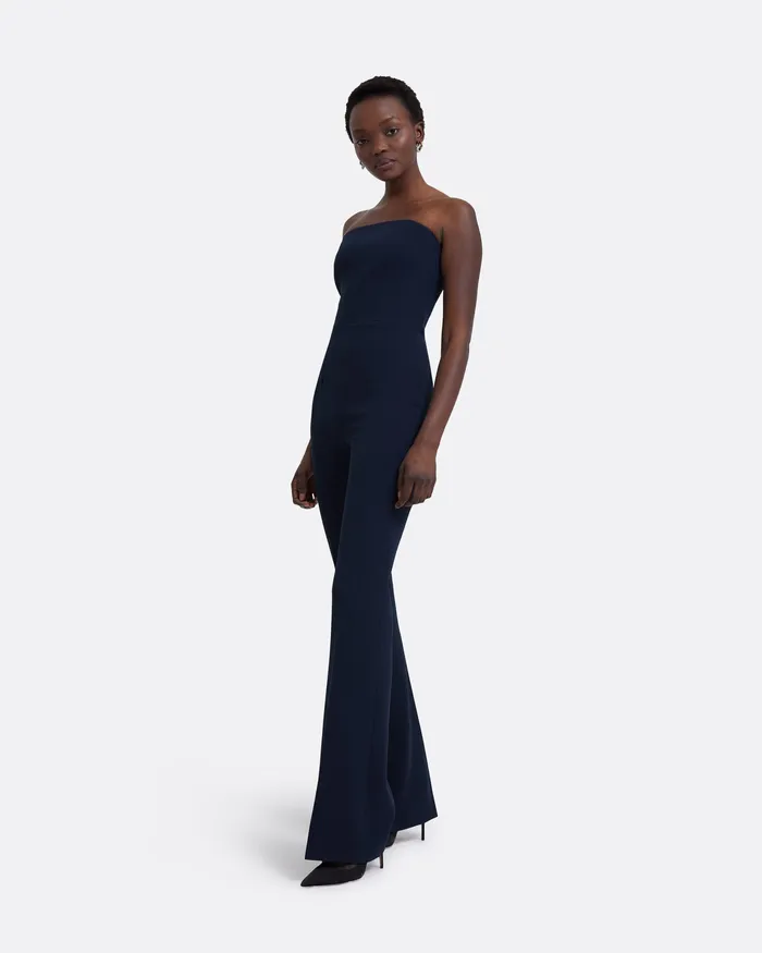 Women Jumpsuits Safiyaa Myrine Maritime Blue Jumpsuit Maritime Blue