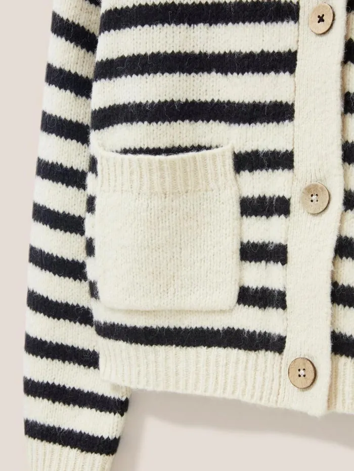Women KNITWEAR White Stuff BONNIE CARDI Ivory Multi Women KNITWEAR White Stuff BONNIE CARDI Ivory Multi