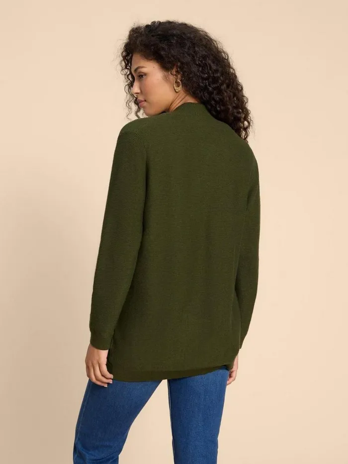 Women KNITWEAR White Stuff CARLA CARDIGAN Mid Green