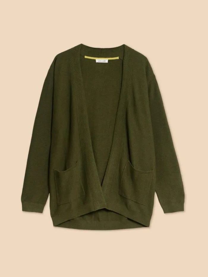 Women KNITWEAR White Stuff CARLA CARDIGAN Mid Green