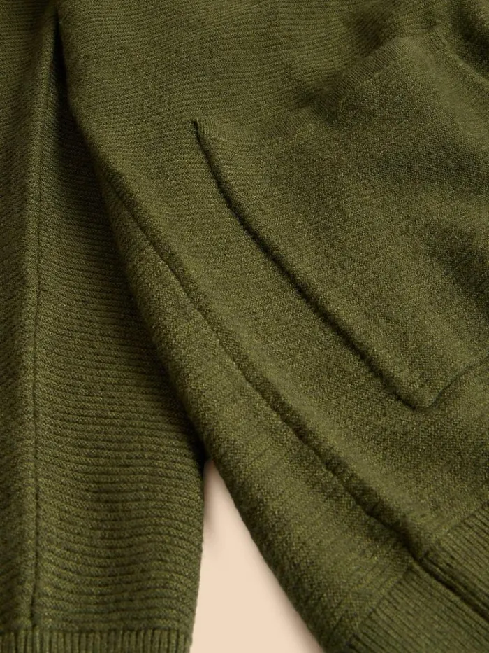 Women KNITWEAR White Stuff CARLA CARDIGAN Mid Green