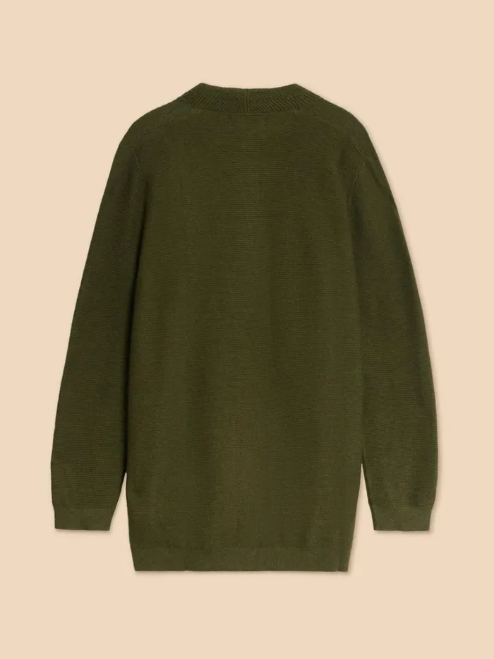 Women KNITWEAR White Stuff CARLA CARDIGAN Mid Green
