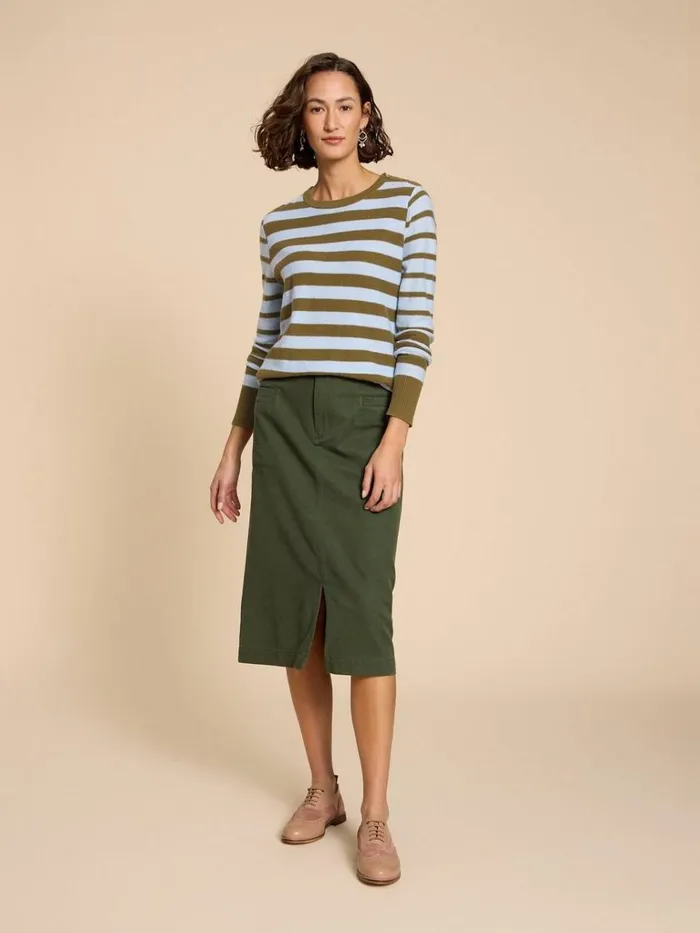 Women KNITWEAR White Stuff EMMA JUMPER Blue Multi