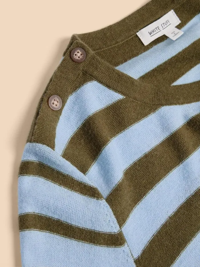 Women KNITWEAR White Stuff EMMA JUMPER Blue Multi Women KNITWEAR White Stuff EMMA JUMPER Blue Multi