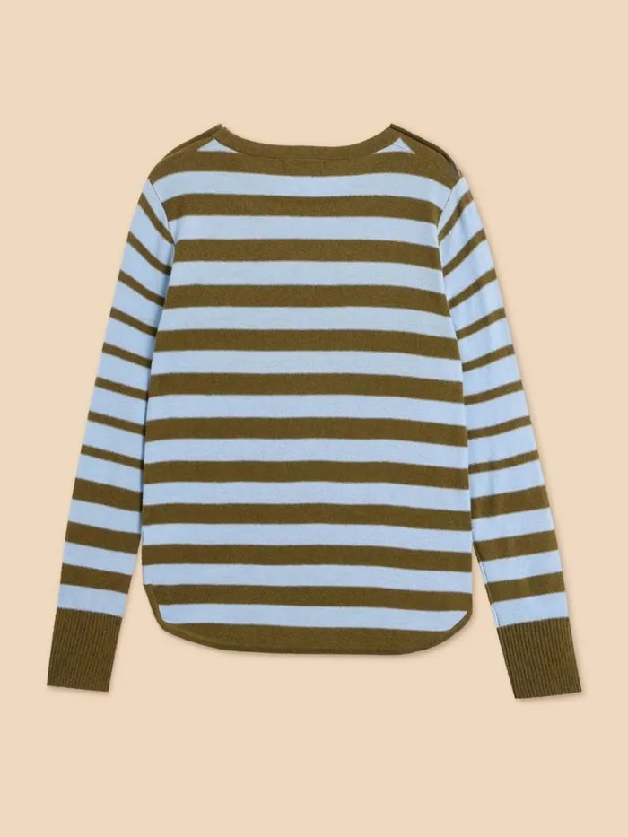 Women KNITWEAR White Stuff EMMA JUMPER Blue Multi Women KNITWEAR White Stuff EMMA JUMPER Blue Multi